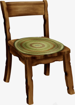 圆形坐垫椅子元素高清图片