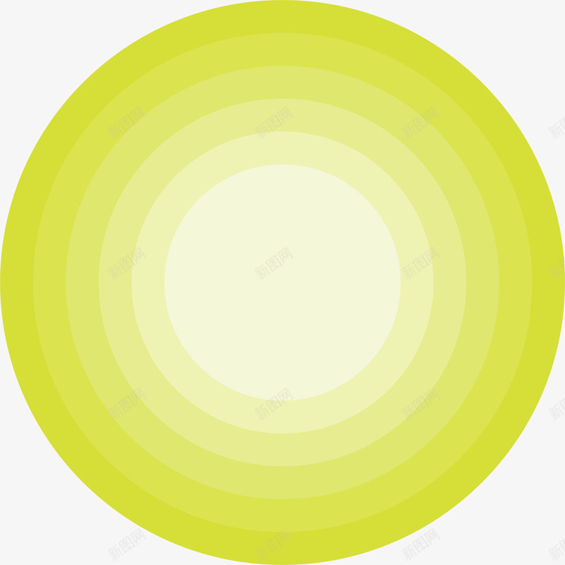 渐变圆环矢量图eps免抠素材_新图网 https://ixintu.com 圆环 渐变 黄色 矢量图