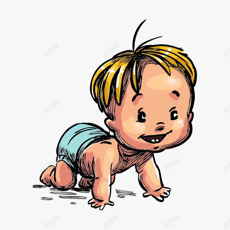 婴儿可爱萌png免抠素材_新图网 https://ixintu.com 儿童 卖萌 卡通 可爱 婴儿 婴幼儿 小孩 幼儿 手绘 手绘婴儿 萌 超可爱