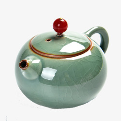 手工茶壶红玛瑙陶瓷西施壶高清图片