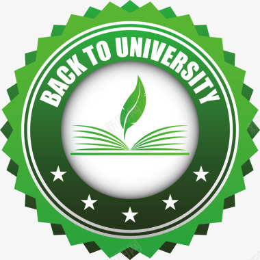 绿色的商学院logo矢量图图标图标