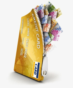 金色银行卡素材有质感的创意高清图片