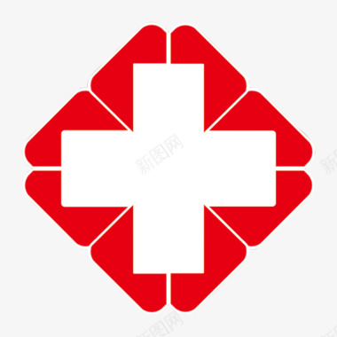 医院的十字标志图标图标
