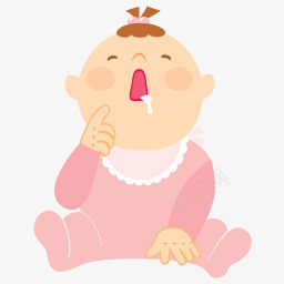 呕吐物婴儿babygirlicons图标图标