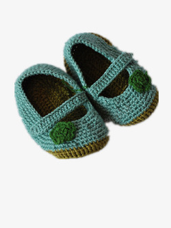 婴儿针织鞋素材