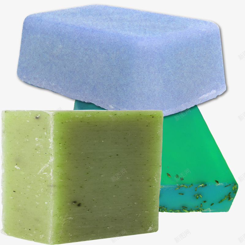 蓝色绿色豆沙色水晶皂png免抠素材_新图网 https://ixintu.com 水晶皂 绿色香皂 肥皂 药皂 蓝色肥皂 豆沙色水晶皂