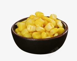 玉米罐头拌沙拉玉米高清图片