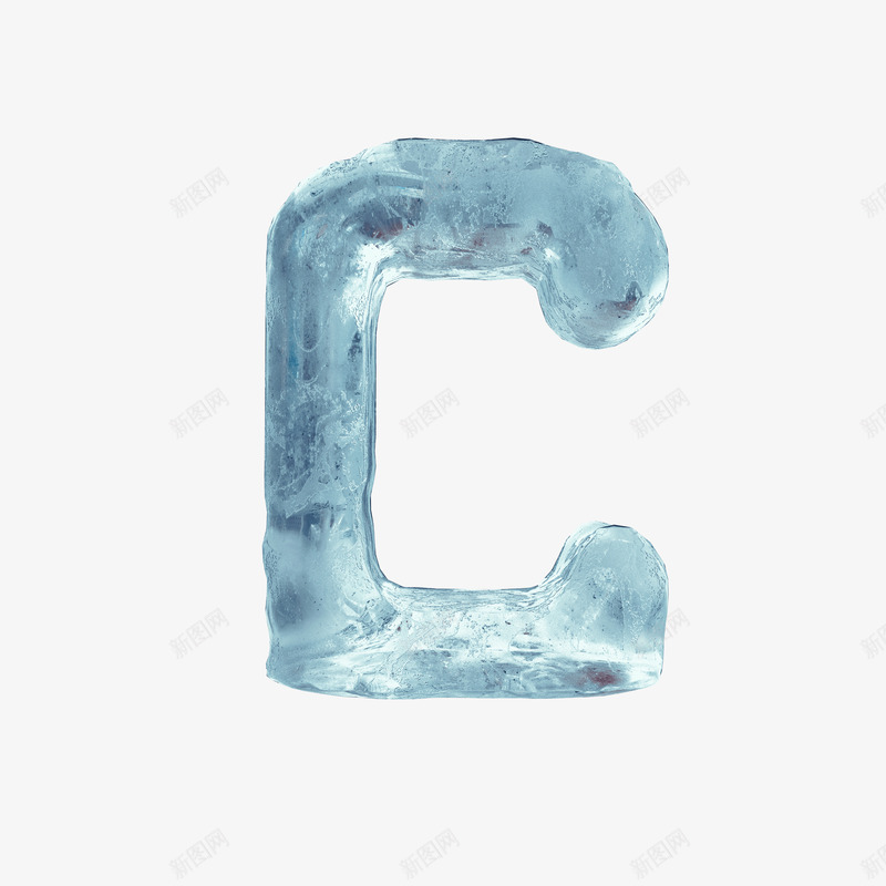 水晶蓝色字母Cpng免抠素材_新图网 https://ixintu.com C 卡通 手绘 水晶 简图 英文字母 蓝色的 装饰