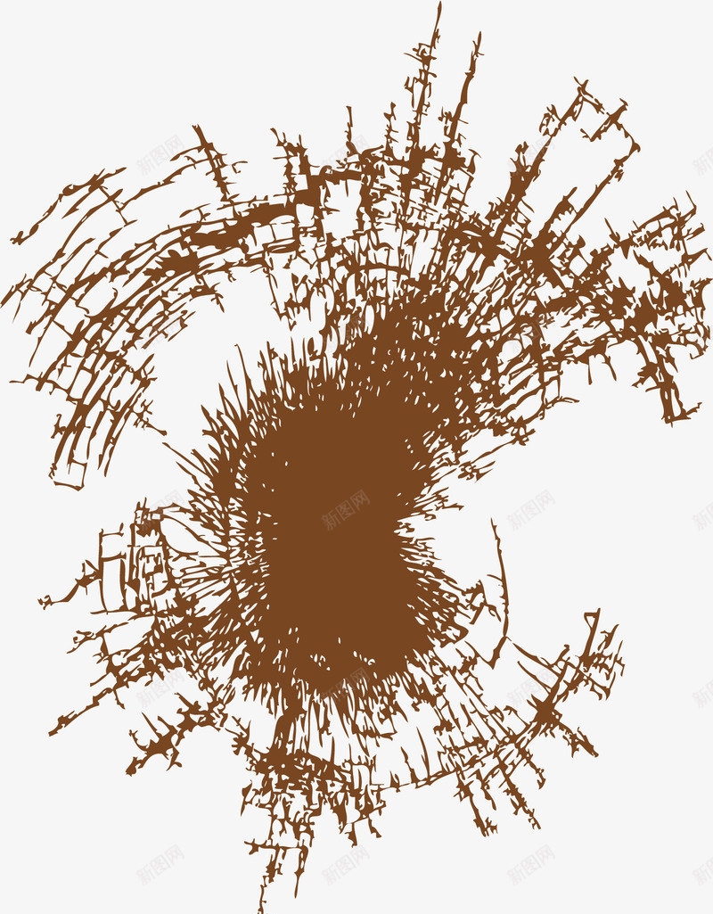 条纹龟裂底纹效果矢量图ai免抠素材_新图网 https://ixintu.com 棕色 破裂底纹 裂痕 龟裂底纹 龟裂底纹图 龟裂底纹效果 龟裂底纹矢量 矢量图