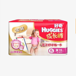 产品实物婴儿纸尿裤素材