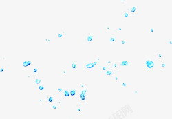漂浮水晶蓝色漂浮水晶新品高清图片