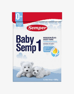 Semper森宝新生儿配方奶粉1段素材