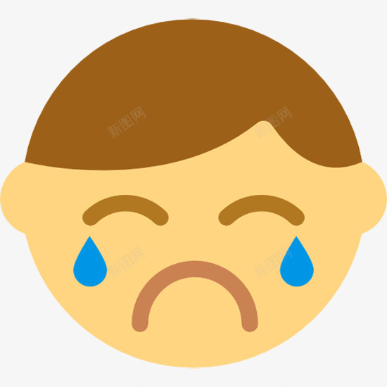 小男孩流泪哭png免抠素材_新图网 https://ixintu.com 哭 小孩哭 小男孩 悲伤 手绘 泪水 流泪