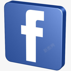 facebook按钮蓝色按钮深蓝色脸谱网旋钮深蓝色图标高清图片