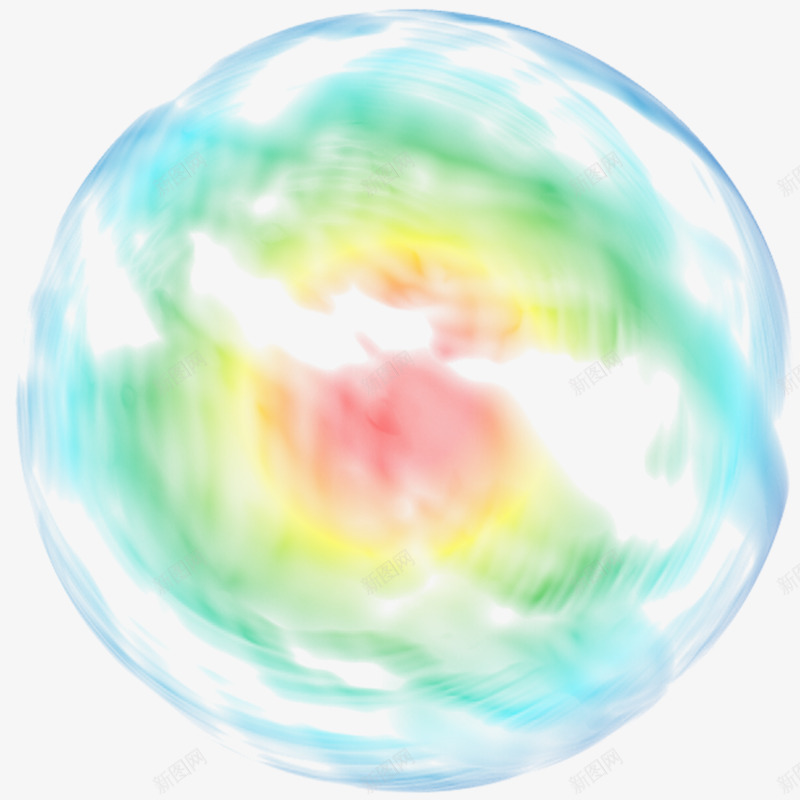 彩色炫目水晶球png免抠素材_新图网 https://ixintu.com 彩色 水晶球 炫目 装饰