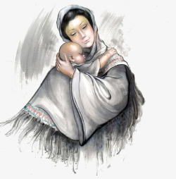 妈妈和婴儿素材