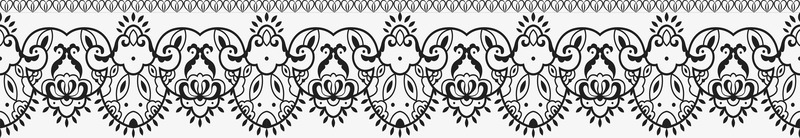 连起来的黑色蕾丝花边矢量图eps免抠素材_新图网 https://ixintu.com 扁平蕾丝花边 手绘花边 矢量花边 蕾丝 蕾丝花边 连起来 矢量图