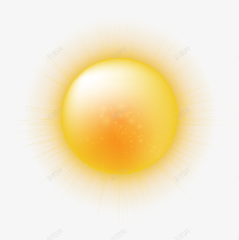 卡通夏日太阳矢量图ai免抠素材_新图网 https://ixintu.com 光芒 夏日 太阳 太阳素材 矢量图