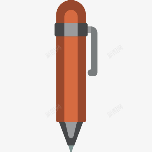 笔图标png_新图网 https://ixintu.com 写学校的材料 办公用品 各种工具和用具 钢笔 铅笔
