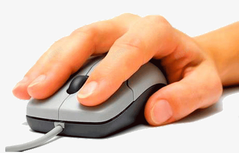 手握鼠标png免抠素材_新图网 https://ixintu.com 单一 小巧 手 手握鼠标 灰色 灰色钮 点击按钮 简单 鼠标 鼠标样式