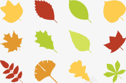 立秋免费下载创意插画彩绘立秋树叶位图图形矢矢量图高清图片