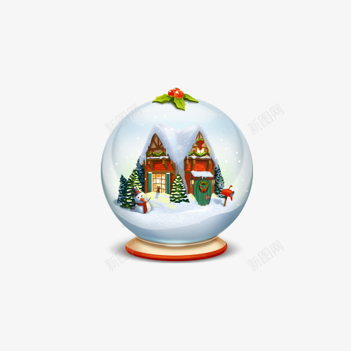 圣诞水晶球png免抠素材_新图网 https://ixintu.com 圣诞元素 圣诞图片圣诞素材圣诞矢量图圣诞素材库圣诞素材库图 水晶球 温暖
