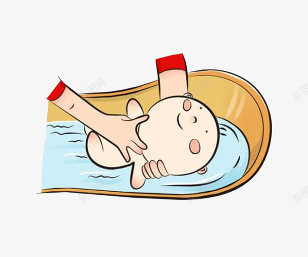宝宝在洗澡png免抠素材_新图网 https://ixintu.com 可爱 婴儿 宝宝 宝宝洗澡 小宝宝 洗澡 浴盆