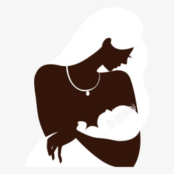 养育母乳喂养周人物矢量图高清图片
