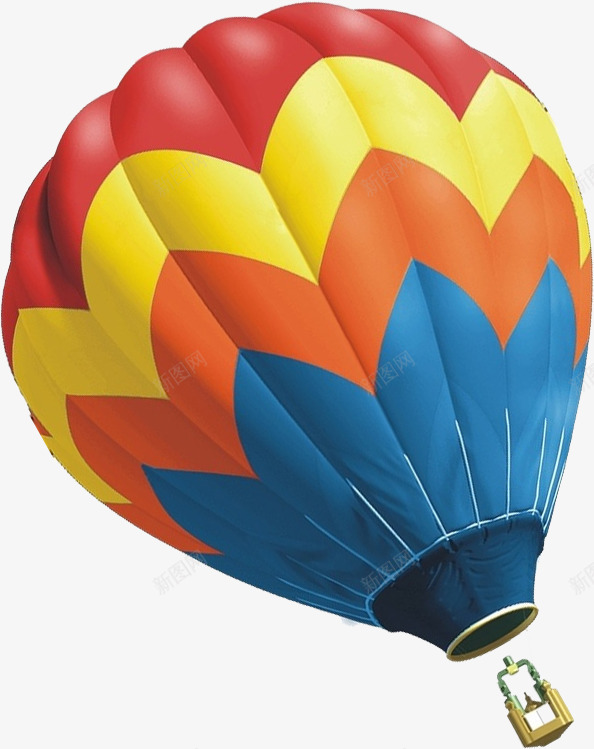 卡通条纹热气球装饰png免抠素材_新图网 https://ixintu.com 卡通 条纹 热气球 装饰