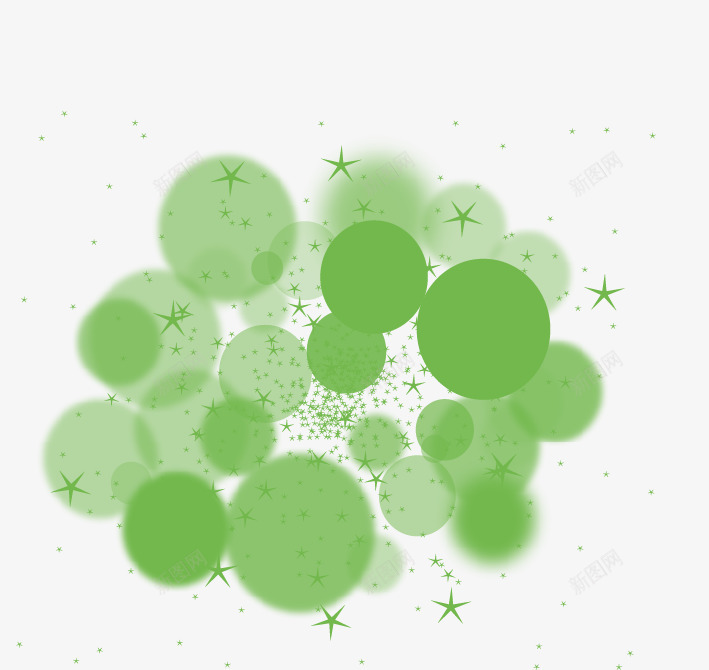 绿色创意背景png免抠素材_新图网 https://ixintu.com 圆环背景 底纹 底纹素材 环形底纹 绿色圆环