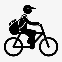快递运输物流png免抠素材_新图网 https://ixintu.com 快递 快递员 物流 自行车 运输