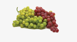 绿色葡萄和红色葡萄素材