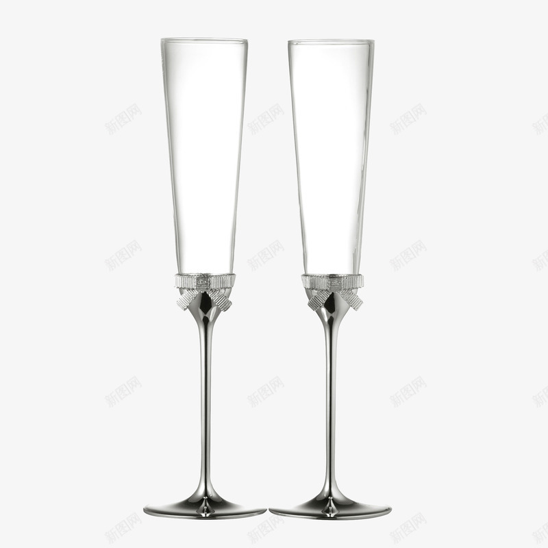 两个水晶玻璃杯png免抠素材_新图网 https://ixintu.com 水晶杯 玻璃 酒杯 鸡尾酒杯