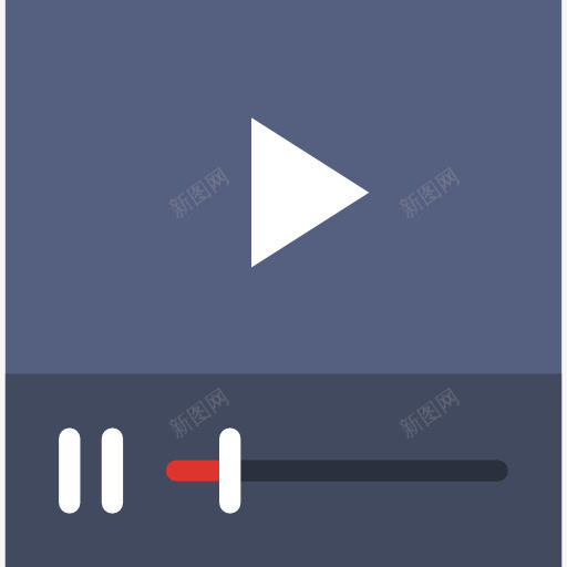 视频播放器图标png_新图网 https://ixintu.com 多媒体接口 多媒体选项 播放失败 播放按钮 暂无视频ico 电影 视频播放器