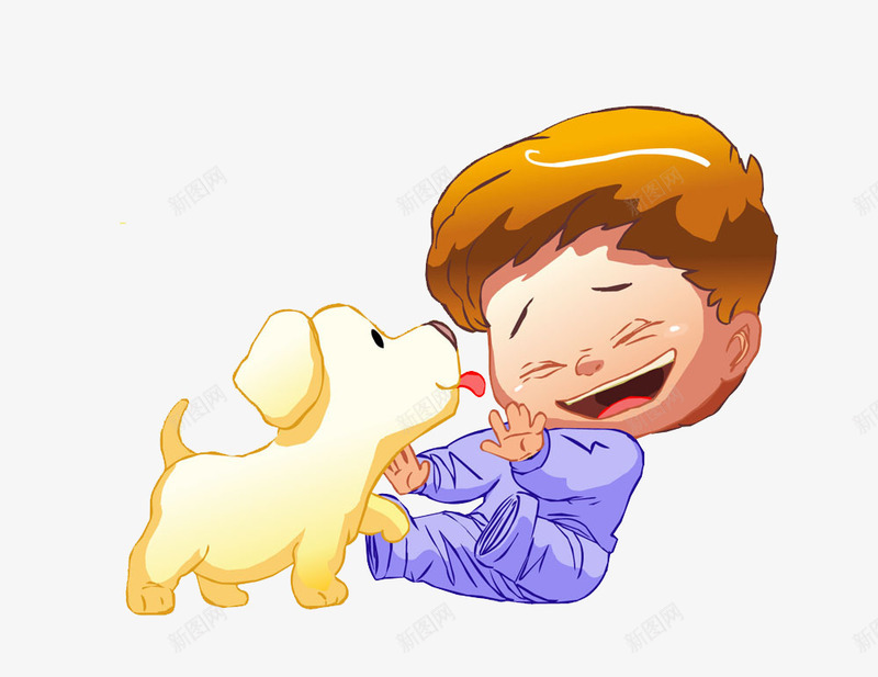 宠物狗狗png免抠素材_新图网 https://ixintu.com 卡通 可爱 婴儿 宝宝 宝贝 宠物 小宝宝 手绘 狗狗 玩耍