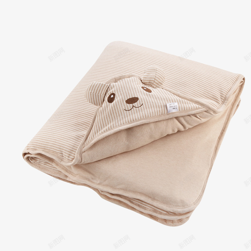 婴儿彩棉包被盖被png免抠素材_新图网 https://ixintu.com 可爱图案 天然彩棉被子 彩棉 有机彩棉被子