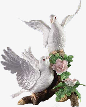 摄影白色的鸽子雕像png免抠素材_新图网 https://ixintu.com 摄影 白色 雕像 鸽子
