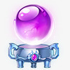 紫色水晶球装饰png免抠素材_新图网 https://ixintu.com 水晶 紫色 装饰