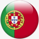 葡萄牙世界杯旗图标图标