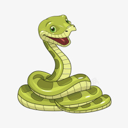 蛇宝宝绿色蛇宝宝高清图片