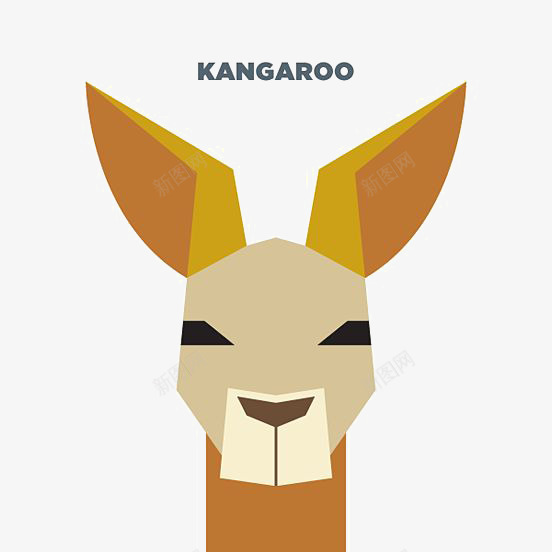 袋鼠png免抠素材_新图网 https://ixintu.com KANGAROO 兔鸵 动物 澳大利亚 袋鼠头像