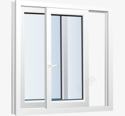 移动的门窗现代白色移动门窗高清图片