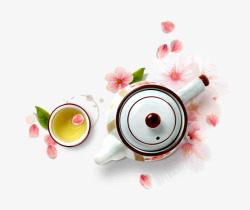 现代传统茶具素材