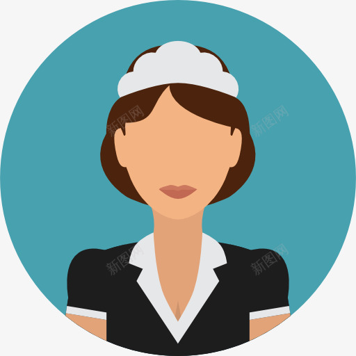 清洁女工图标png_新图网 https://ixintu.com 头像 工作 清洁女工 用户 简介 职业 职业和工作