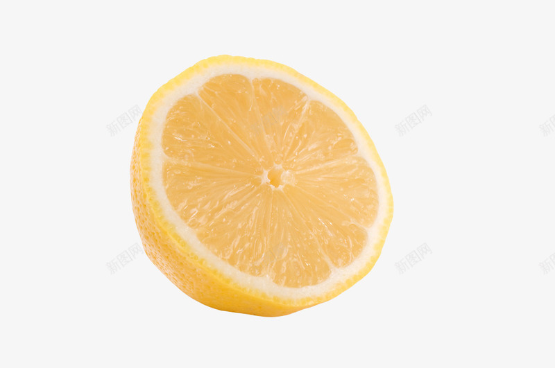半个柠檬png免抠素材_新图网 https://ixintu.com 实物 柠檬矢量 水果 维生素C 黄色