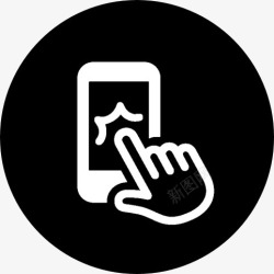 touchsc应用程序调用手指游戏移动移动电图标高清图片