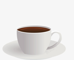咖啡厅标贴咖啡杯矢量图高清图片