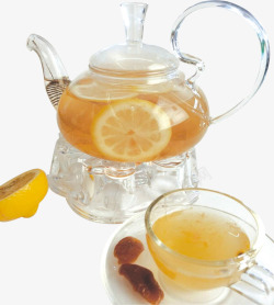 茶水柠檬蜂蜜柠檬茶高清图片
