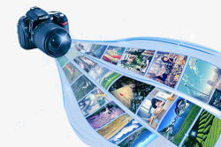 科技产品照片索尼相机广告元素高清图片
