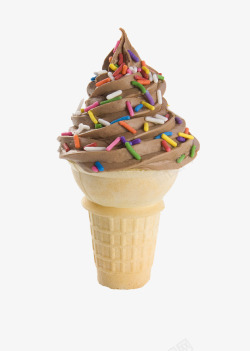 手工冰淇淋甜筒素材